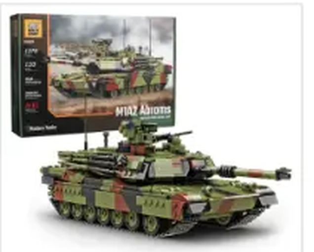 Abrams M1A2 Main Battle Tank LEGO Compatible