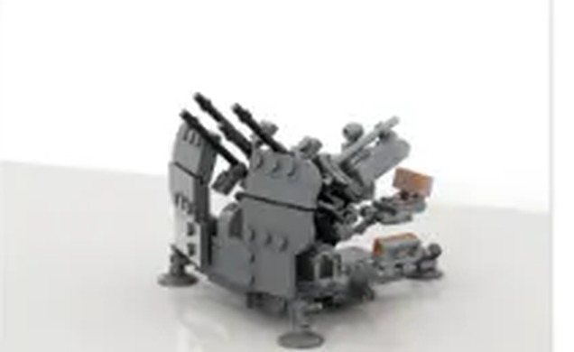 Flakvierling 38 Anti-aircraft Gun Version 2