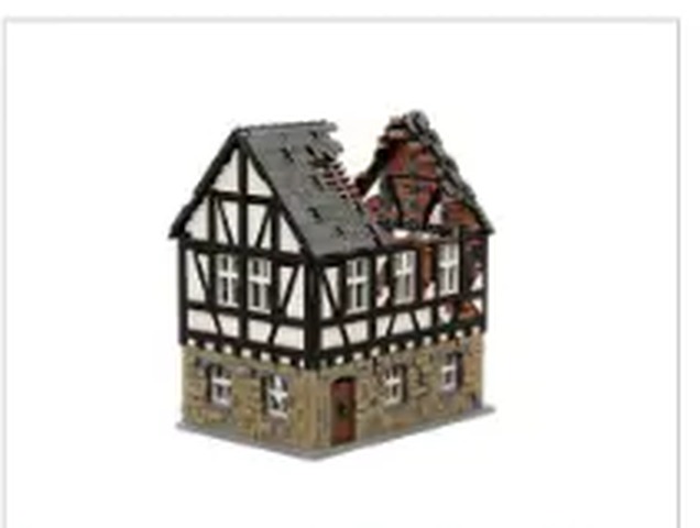 PDF Instruction: Half-Timbered House Ruin