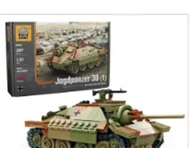 WW2 Jagdpanzer 38(t) Hetzer German Light Tank Destroyer V2