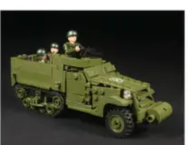 U.S. M3A1 Half-track Armoured Personnel Carrier